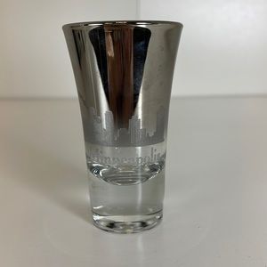 3/$12 NWOT Minneapolis Minnesota Silver Skyline Shot Glass